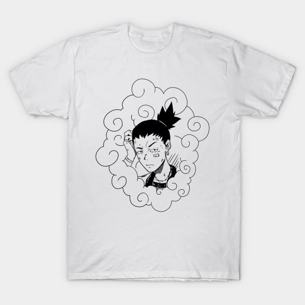 Shikamaru Nara T-Shirt by yannarts